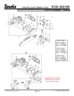 Preview for 13 page of Tanaka ECS-3301/B Illustrated Parts Manual