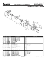 Preview for 3 page of Tanaka ECS-3351/B Illustrated Parts Manual