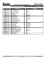 Preview for 6 page of Tanaka ECS-3351/B Illustrated Parts Manual