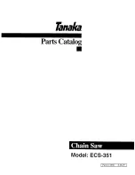 Preview for 1 page of Tanaka ECS-351 Parts Catalog