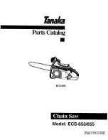 Preview for 1 page of Tanaka ECS-650 Parts Catalog