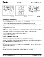 Preview for 16 page of Tanaka ECV-4501 Owner'S Manual