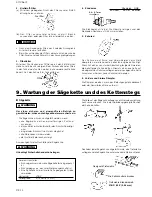 Preview for 64 page of Tanaka ECV-5601 Owner'S Manual