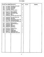 Preview for 3 page of Tanaka ` EHC-140 Parts Manual