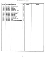 Preview for 7 page of Tanaka ` EHC-140 Parts Manual