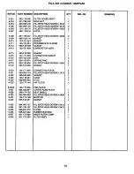 Preview for 13 page of Tanaka ` EHC-140 Parts Manual