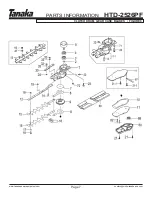 Предварительный просмотр 8 страницы Tanaka HTD-2526PF Illustrated Parts Manual