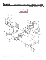 Предварительный просмотр 10 страницы Tanaka HTD-2526PF Illustrated Parts Manual