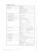 Предварительный просмотр 4 страницы Tanaka K2-1701 Service Manual