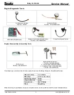 Preview for 7 page of Tanaka MOBY XL Service Manual