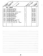 Preview for 4 page of Tanaka QEG-250/300 Parts Catalog