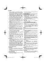 Preview for 34 page of Tanaka SF-HT Handling Instructions Manual