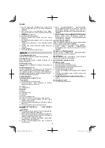 Preview for 68 page of Tanaka SF-HT Handling Instructions Manual