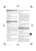 Предварительный просмотр 61 страницы Tanaka SF-PH230S Handling Instructions Manual