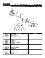 Preview for 5 page of Tanaka T277487 Illustrated Parts Manual