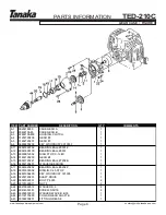 Preview for 7 page of Tanaka T277487 Illustrated Parts Manual