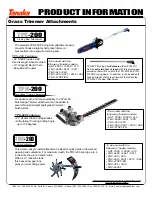 Предварительный просмотр 2 страницы Tanaka TBC-220SS Parts Catalog