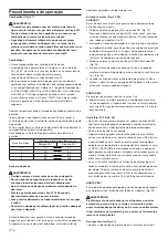 Preview for 60 page of Tanaka TBC-230 series Handling Instructions Manual