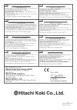 Preview for 72 page of Tanaka TBC-230 series Handling Instructions Manual