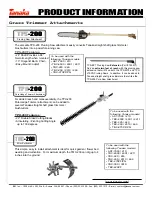 Preview for 2 page of Tanaka TBC-240 Parts Catalog