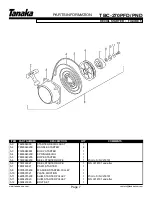 Предварительный просмотр 9 страницы Tanaka TBC-270PFD/PND Illustrated Parts Manual