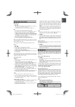 Preview for 11 page of Tanaka TBC-270S Handling Instructions Manual