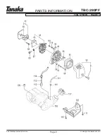 Предварительный просмотр 4 страницы Tanaka TBC-280PF Illustrated Parts Manual