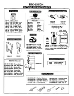 Preview for 2 page of Tanaka TBC-355DH Parts Catalog