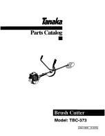 Tanaka TBC-373 Parts Catalog preview