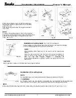 Предварительный просмотр 8 страницы Tanaka TBC-4000 Owner'S Manual