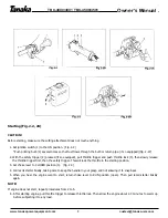 Предварительный просмотр 10 страницы Tanaka TBC-4000 Owner'S Manual