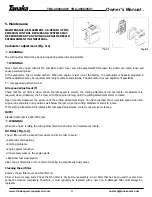 Предварительный просмотр 12 страницы Tanaka TBC-4000 Owner'S Manual