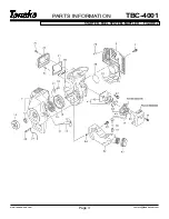 Предварительный просмотр 4 страницы Tanaka TBC-4001 Illustrated Parts Manual