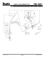 Предварительный просмотр 9 страницы Tanaka TBC-4001 Illustrated Parts Manual