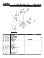 Preview for 7 page of Tanaka TBC-400PF Illustrated Parts Manual