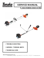 Tanaka TBC-420PF Service Manual preview