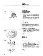 Preview for 38 page of Tanaka TBL7800/7800R Owner'S Manual