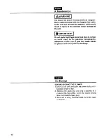 Preview for 40 page of Tanaka TBL7800/7800R Owner'S Manual