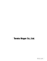 Preview for 43 page of Tanaka TBL7800/7800R Owner'S Manual