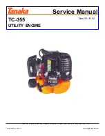 Tanaka TC-355 Service Manual preview