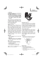 Preview for 33 page of Tanaka TCG 22EAB L Instruction Manual