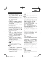 Предварительный просмотр 7 страницы Tanaka TCG 24EA2 SL Handling Instructions Manual