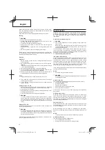 Предварительный просмотр 10 страницы Tanaka TCG 24EA2 SL Handling Instructions Manual