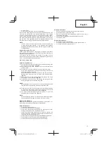 Предварительный просмотр 11 страницы Tanaka TCG 24EA2 SL Handling Instructions Manual