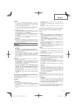 Предварительный просмотр 19 страницы Tanaka TCG 24EA2 SL Handling Instructions Manual