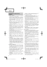 Предварительный просмотр 36 страницы Tanaka TCG 24EA2 SL Handling Instructions Manual