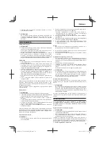 Предварительный просмотр 39 страницы Tanaka TCG 24EA2 SL Handling Instructions Manual