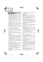 Предварительный просмотр 46 страницы Tanaka TCG 24EA2 SL Handling Instructions Manual