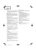 Предварительный просмотр 46 страницы Tanaka TCG 24EBD (SL) Handling Instruction