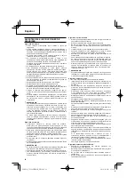 Предварительный просмотр 62 страницы Tanaka TCG 24EBD (SL) Handling Instruction